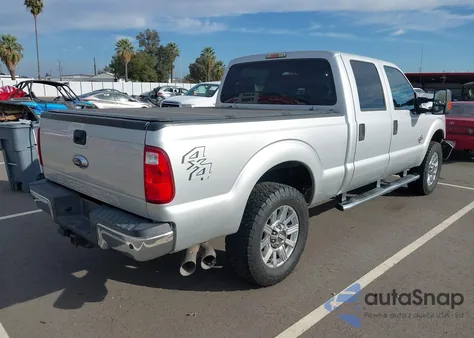 2015 Ford F-250 Xlt из США, поврежденный, VIN 1FT7W2BT5FEC46022